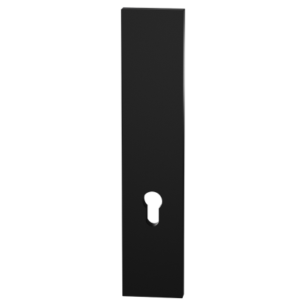 GPF9847.61 veiligheidsbuitenschild zonder krukgat PC72 rechthoekig zwart