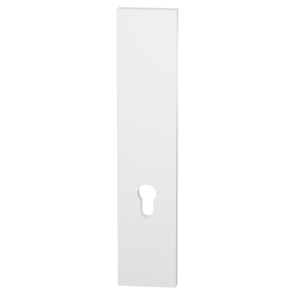 GPF9847.62 veiligheidsbuitenschild zonder krukgat PC72 rechthoekig wit