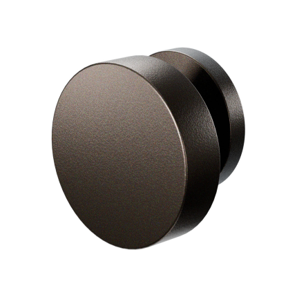 GPF9860.A1-00R Dark Blend excentrische knop S5 60x16mm met wisselstift op ronde rozet rechts