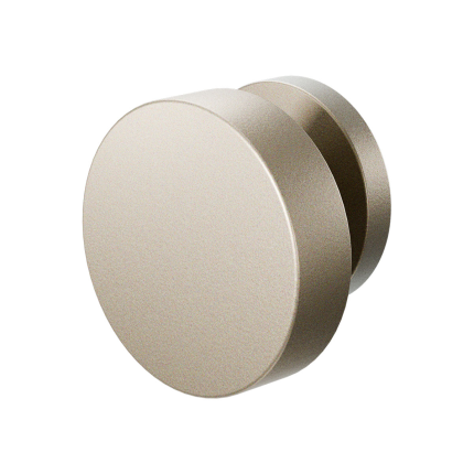 GPF9860.A4-00R Champagne Blend excentrische knop S5 60x16mm met wisselstift op ronde rozet rechts
