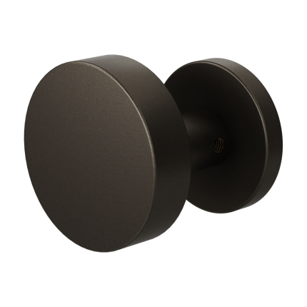 GPF9865.A1-00 Dark blend excentrische knop S2 60x16mm met knopvastzetter met rond rozet