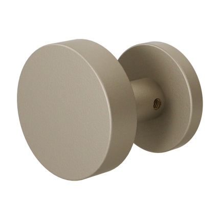 GPF9865.A4-00 Champagne blend excentrische knop 60x16mm met rond rozet
