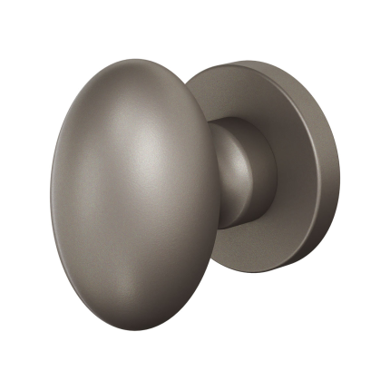 GPF9951.A3-00 Mocca blend ei-knop S1 62mm draaibaar met ronde rozet