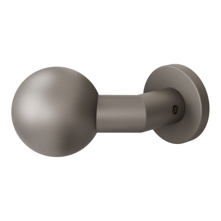 GPF9953.A3-00 Mocca blend verkropte kogelknop 55mm met ronde rozet