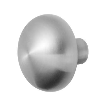 GPF9957.09 Paddenstoel knop RVS geborsteld 65mm