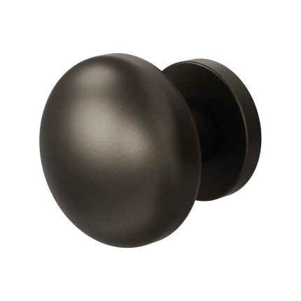 GPF9957.A1-00 Dark blend paddenstoel knop S1 65mm draaibaar met rond rozet