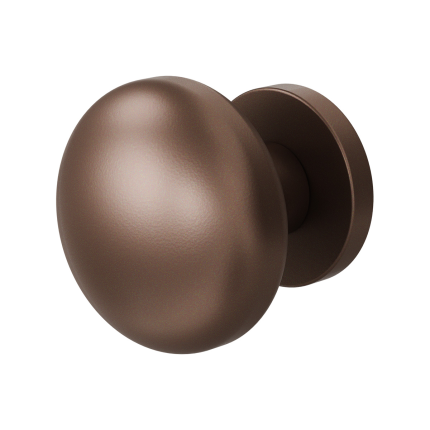GPF9957.A2-00 Bronze blend paddenstoel knop S2 65mm incl. knopvastzetter met rond rozet