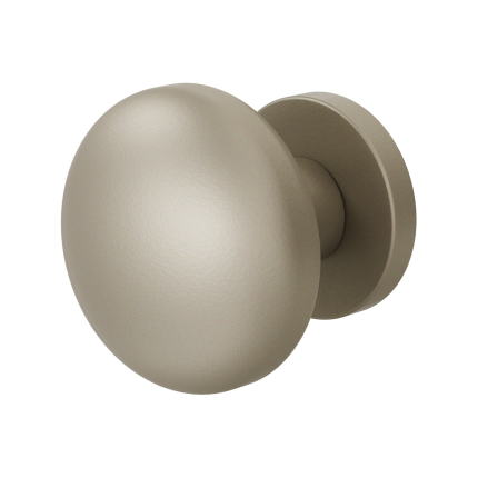 GPF9957.A4-00 Champagne blend paddenstoel knop 65mm met rond rozet