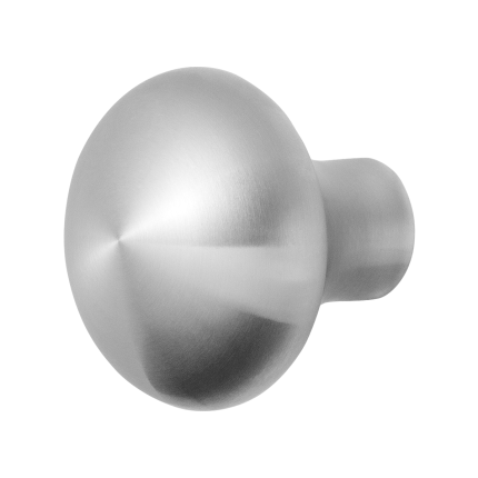 GPF9959.09 Paddenstoel knop RVS geborsteld 52mm