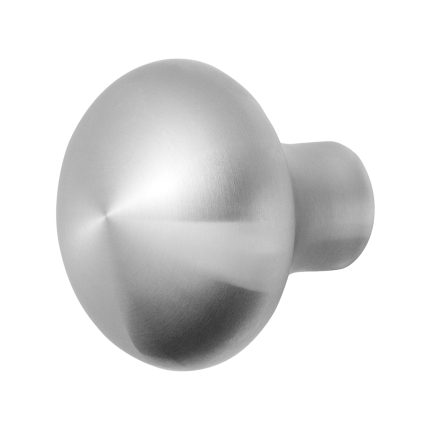 GPF9959.09 Paddenstoel knop S1 RVS geborsteld draaibaar 52mm incl. krukstift