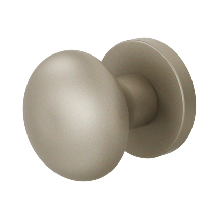 GPF9959.A4-00 Champagne blend paddenstoel knop S2 52mm incl. knopvastzetter met rond rozet