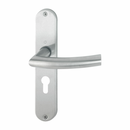 Hoppe binnenschild deurkruk Trondheim - PC55  mat chroom