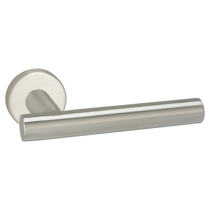 Impresso Chelsea deurkruk op rozet 53x9mm RVS geborsteld