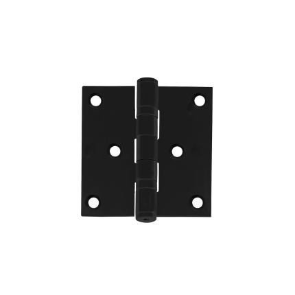 Intersteel kogellagerscharnier recht 76x76x2,5 mm DIN links/rechts zwart