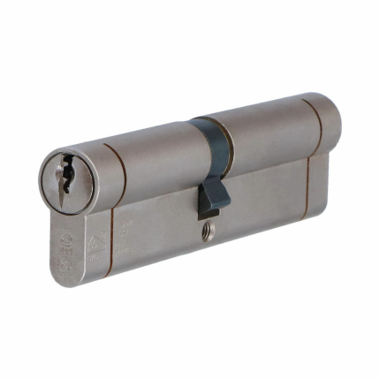 Iseo F6 Extra S veiligheidsprofielcilinder - Messing mat vernikkeld dubbele cilinder 55/60