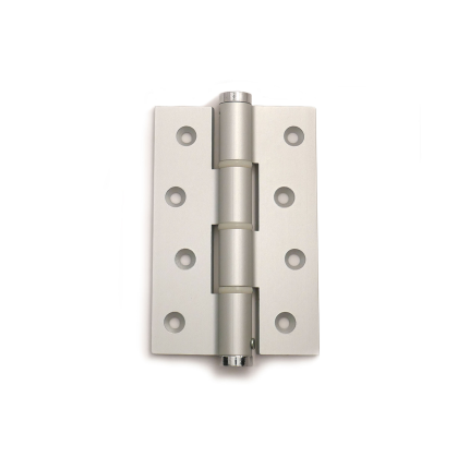 Justor deurveerscharnier enkelwerkend alu zilvergrijs, 120 mm lang, dd 30mm