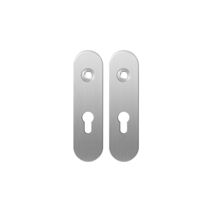 Kortschild GPF1100.10 PC55 RVS geborsteld