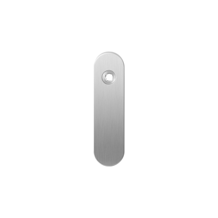 Kortschild GPF1100.10R blind rechtsdraaiend RVS geborsteld