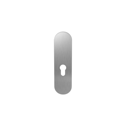 Kortschild GPF1200.10 PC55 zonder krukgat RVS geborsteld