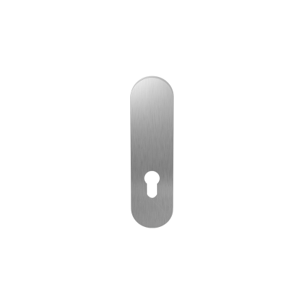 Kortschild GPF1200.10L/R PC72 zonder krukgat RVS geborsteld
