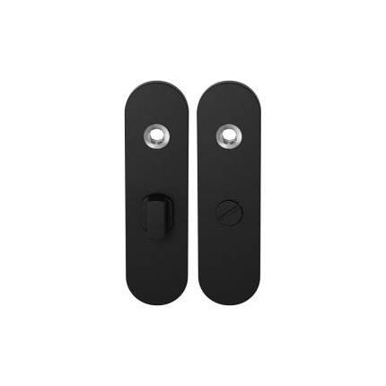 Kortschild GPF8100.10 WC57/5 grote knop zwart