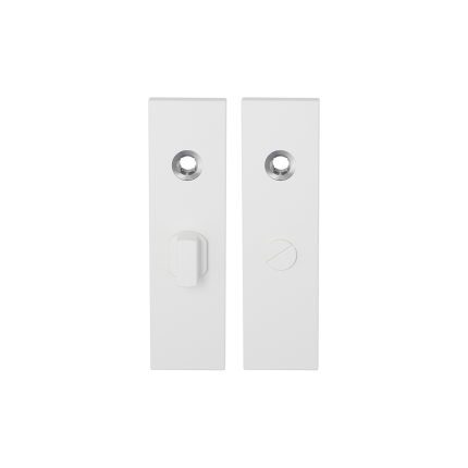 Kortschild GPF8100.55 WC55/8 grote knop wit