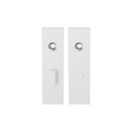Kortschild GPF8100.55 WC63/8 grote knop wit