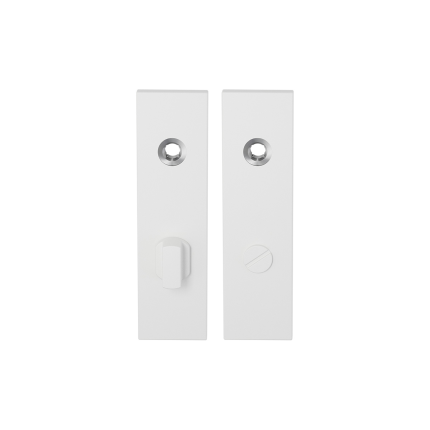 Kortschild GPF8100.55 WC72/8 grote knop wit