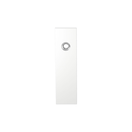 Kortschild GPF8100.55L linksdraaiend wit