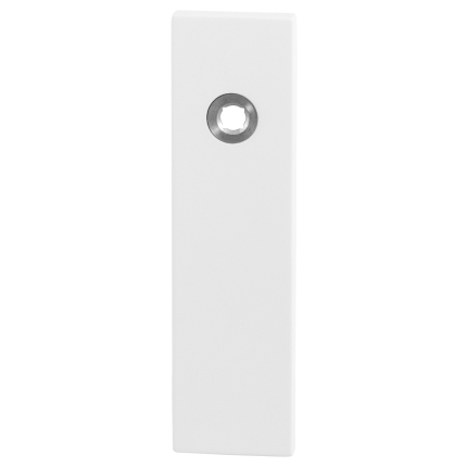 Kortschild GPF8100.55L PC72 linksdraaiend wit