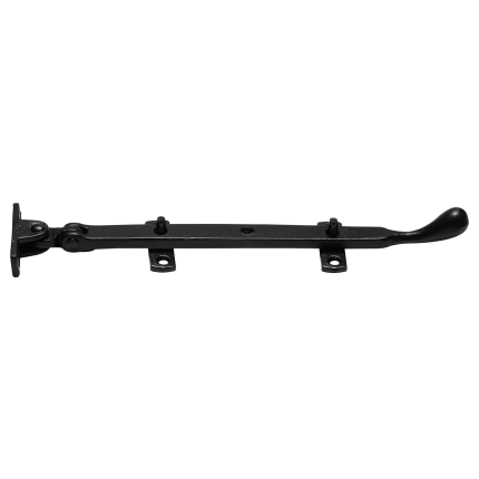 KP1312 raamuitzetter 304mm smeedijzer zwart, inclusief 2 pennen