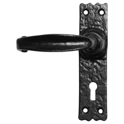 KP2439L deurkruk op schild BB56 linkswijzend