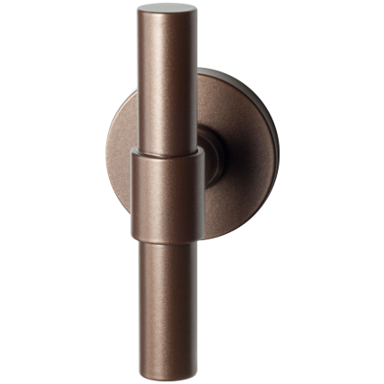 Kruiskruk op rozet Hipi Deux GPF3046.A2-05R, rechtswijzend Bronze blend