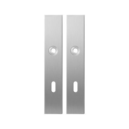 Langschild GPF1100.25 BB72 RVS geborsteld