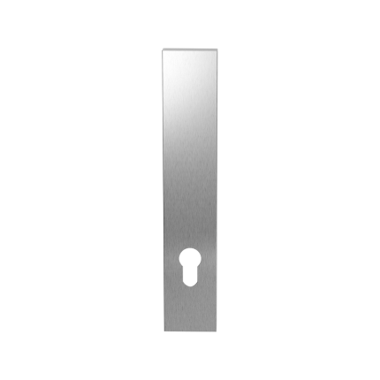 Langschild GPF1200.25 PC85 zonder krukgat RVS geborsteld