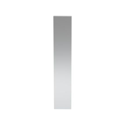 Langschild GPF1200.65L/R blind zonder krukgat RVS gepolijst