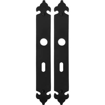 Langschild GPF6100.25 BB56 smeedijzer zwart