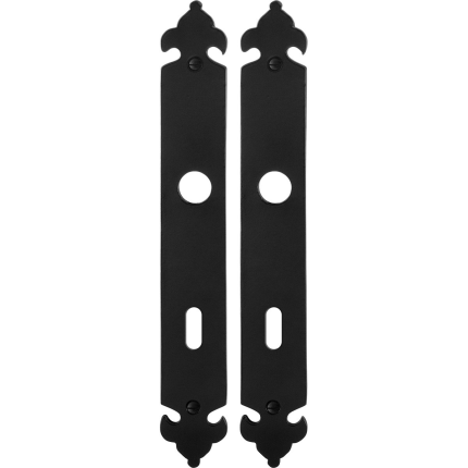 Langschild GPF6100.25 BB72 smeedijzer zwart