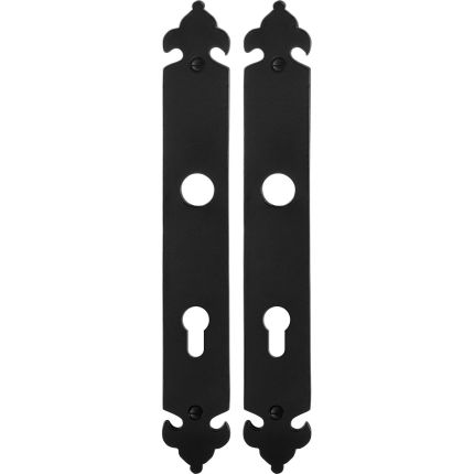 Langschild GPF6100.25 PC72 smeedijzer zwart