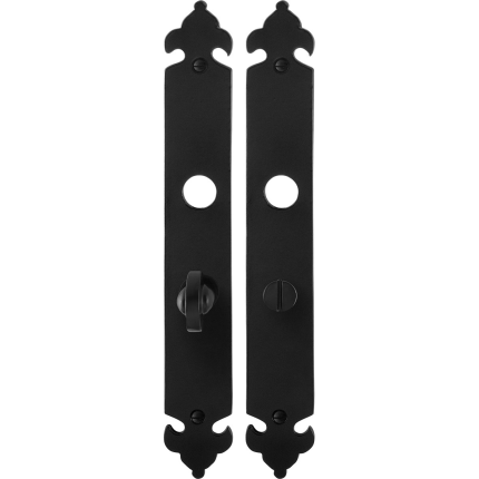 Langschild GPF6100.25 WC55/8 smeedijzer zwart