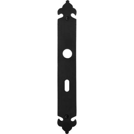 Langschild GPF6100.25L/R BB56 links-/rechtsdraaiend smeedijzer zwart