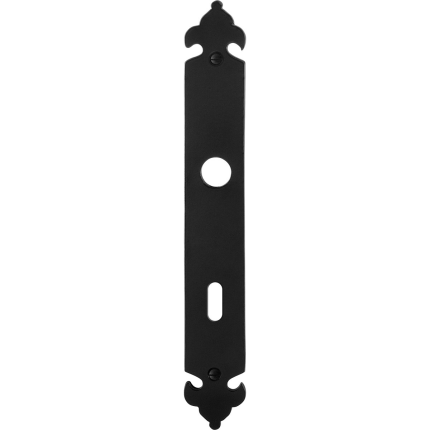 Langschild GPF6100.25L/R BB72 links-/rechtsdraaiend smeedijzer zwart