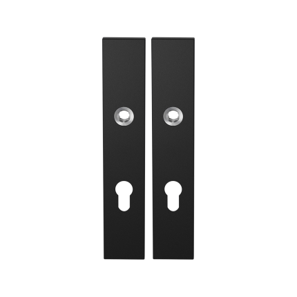 Langschild GPF8100.25 PC72 zwart