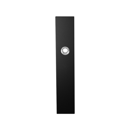 Langschild GPF8100.25L blind linksdraaiend zwart