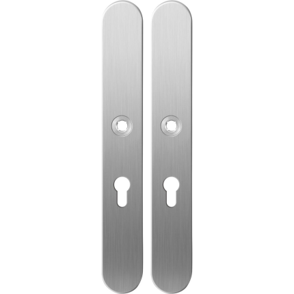 Langschild XL GPF1100.70 PC55 RVS geborsteld