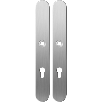 Langschild XL GPF1100.70 PC72 RVS geborsteld
