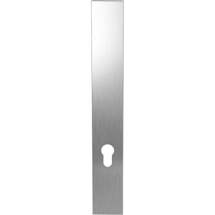 Langschild XL GPF1200.75 PC72 zonder krukgat RVS geborsteld