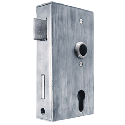 Mauer 6040 PC72 hekslot 167x33 mm verzinkt, doornmaat 60 mm