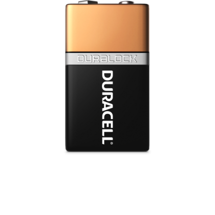 Alkaline 9 volt 6LR61 batterij van Duracell