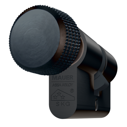 Mauer Dubbele Knopcilinder Modulair F3P Zwart